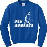 Big Brother Shark Funny Bro Kids Sweatshirt thumb 0