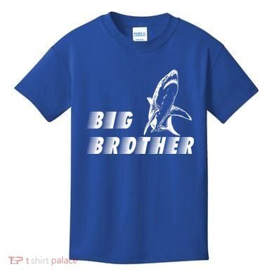 Big Brother Shark Funny Bro Kids T-Shirt