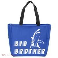 Big Brother Shark Funny Bro Tote Bag thumb 0