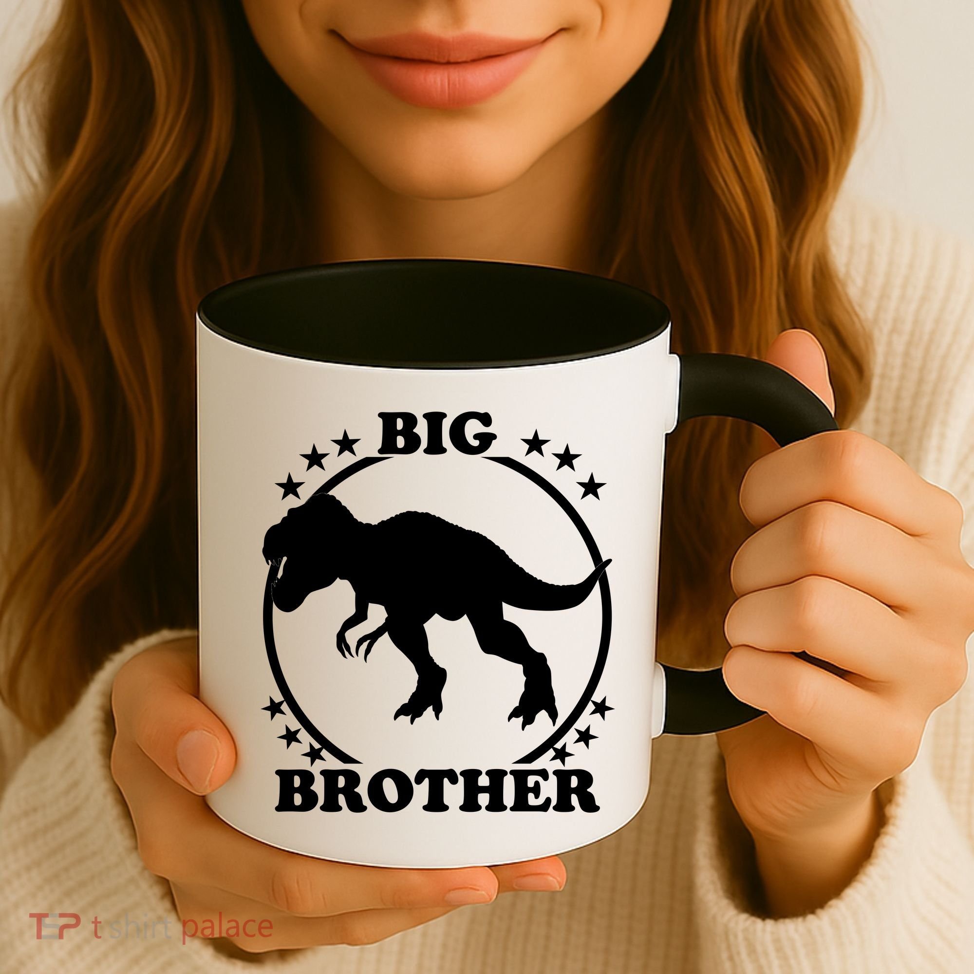 Big Brother T-Rex Coffee Mug