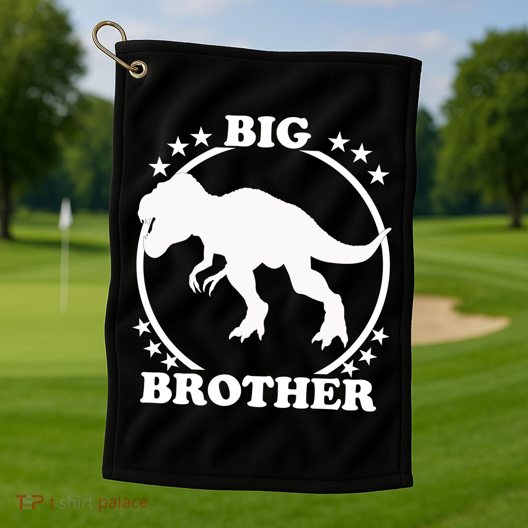 Big Brother T-Rex Golf Towel