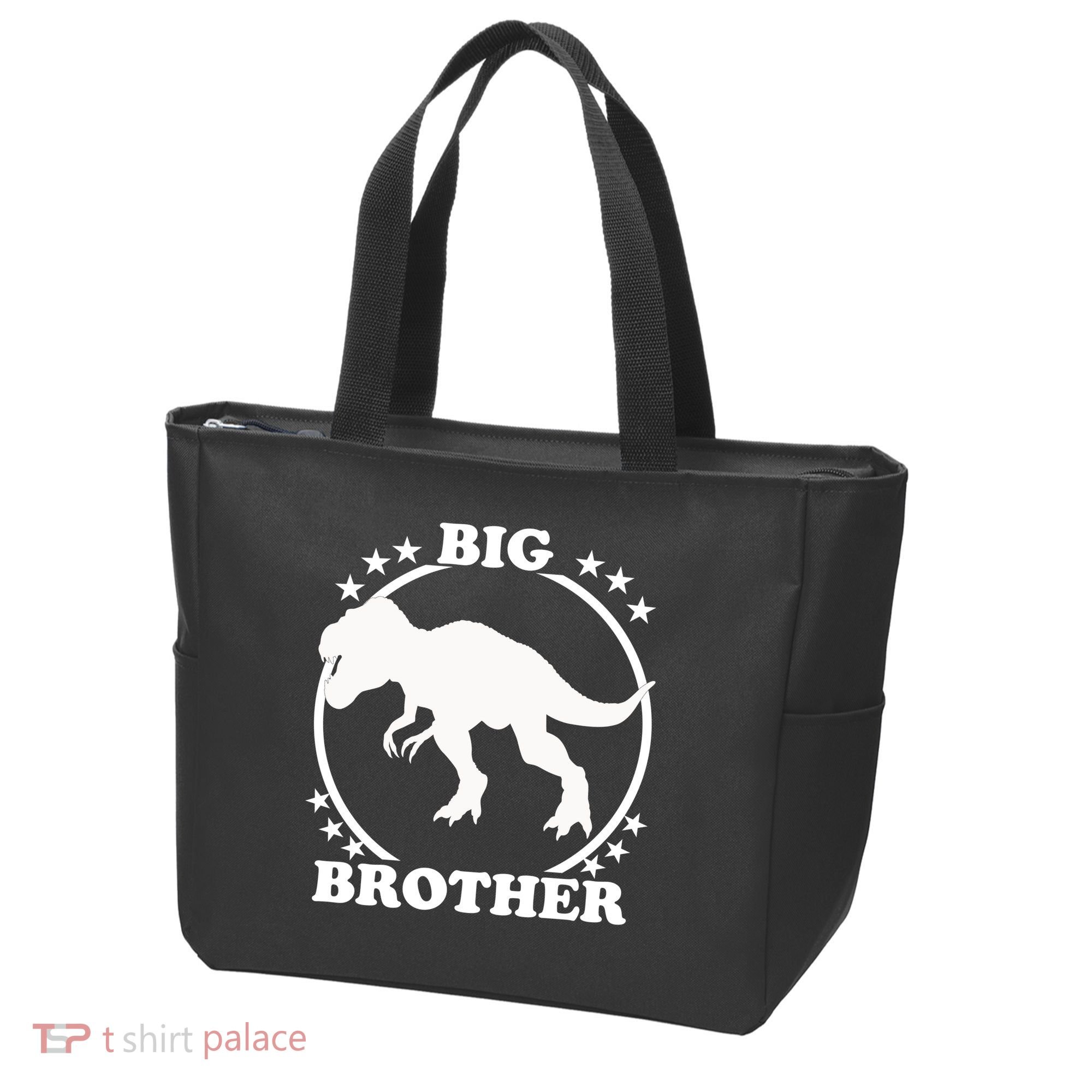 Big Brother T-Rex Tote Bag