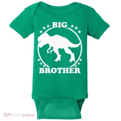 Big Brother T-Rex Baby Bodysuit