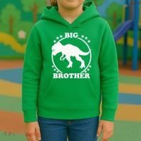 Big Brother T-Rex Kids Hoodie thumb 3