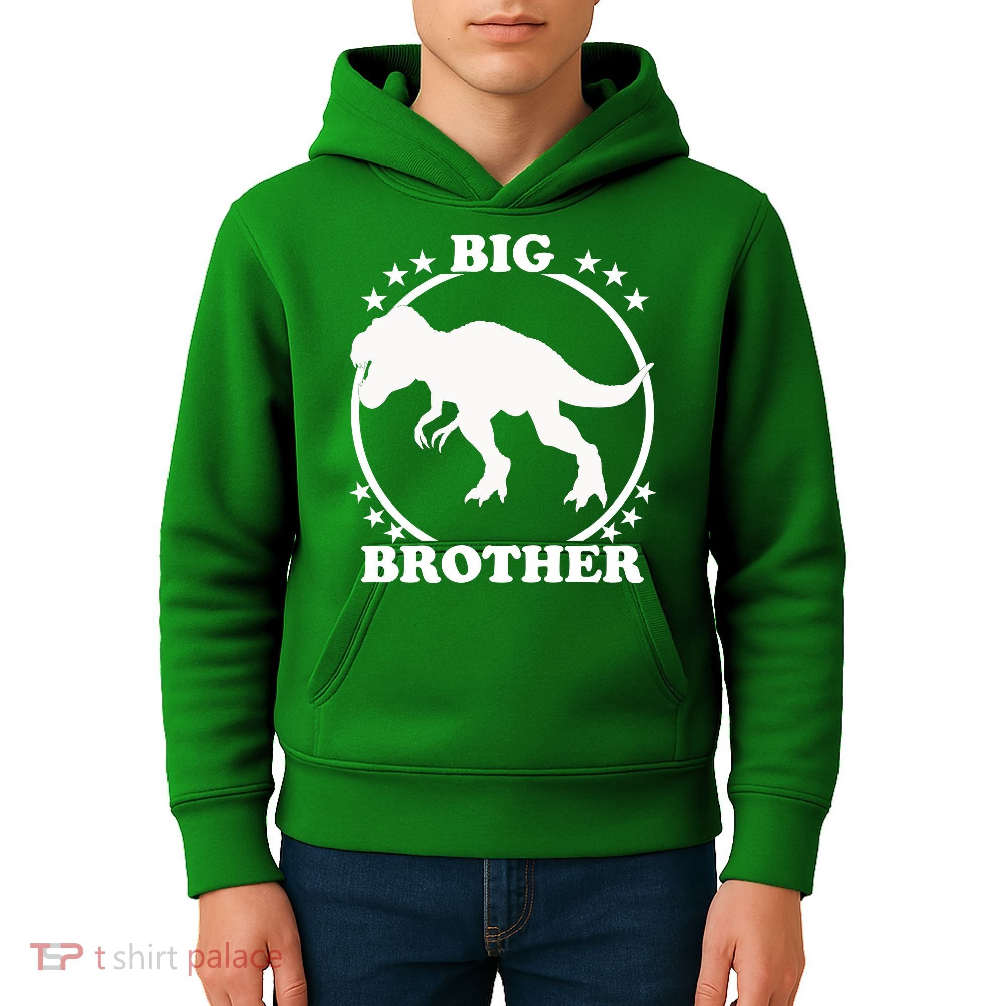 Big Brother T-Rex Kids Hoodie