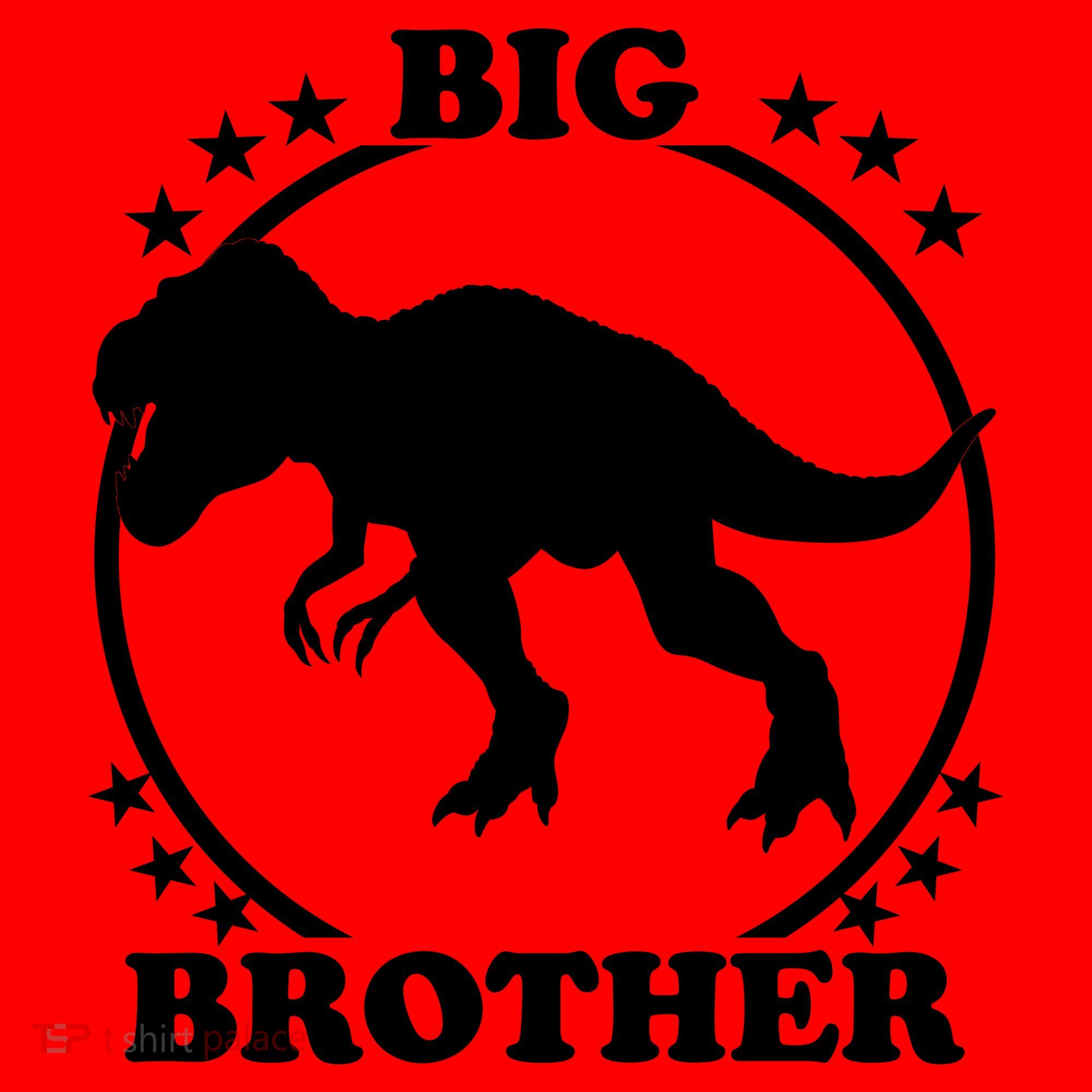 Big Brother T-Rex Santa Hat