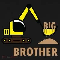 Big Brother Tractor Doggie Tank thumb 4