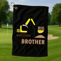 Big Brother Tractor Golf Towel thumb 1