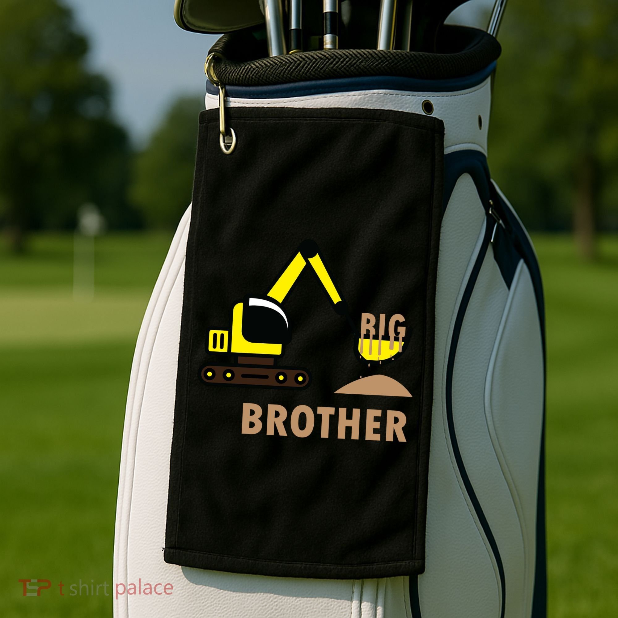 Big Brother Tractor Golf Towel