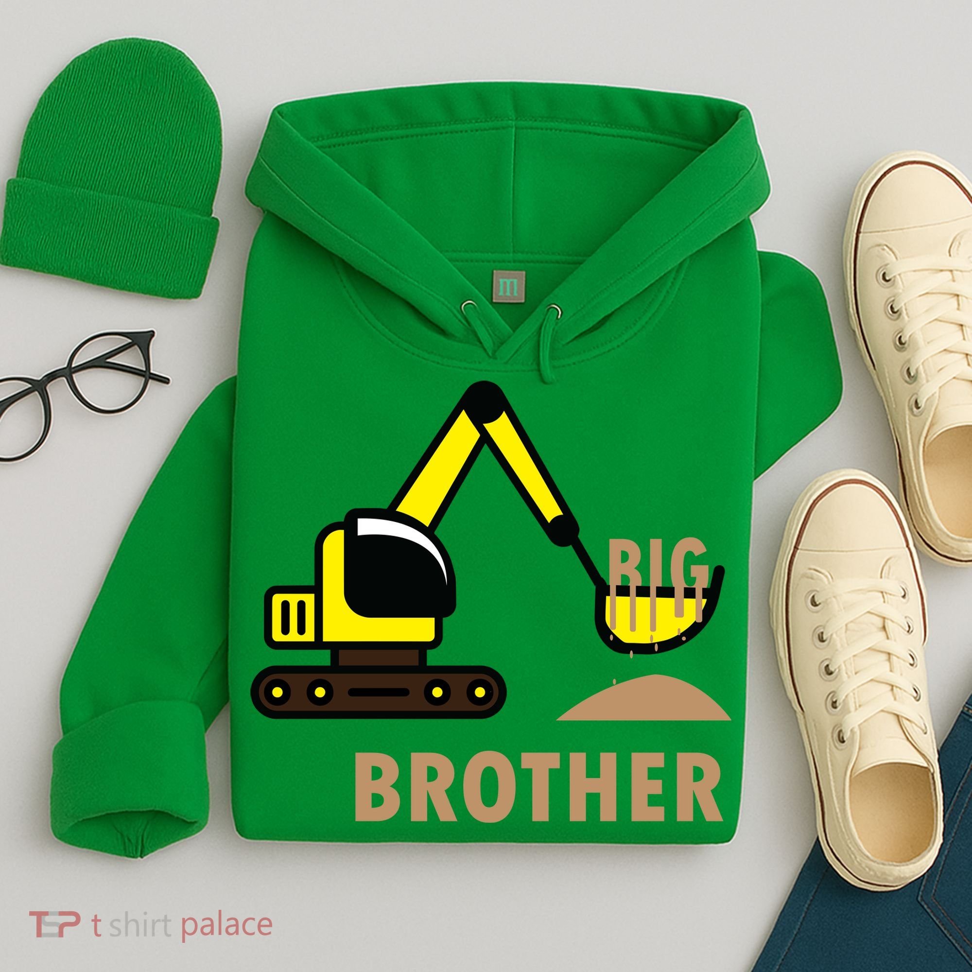 Big Brother Tractor Hoodie