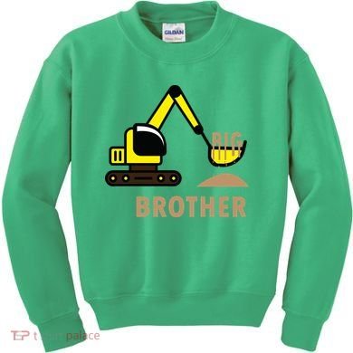 Big Brother Tractor Kids Sweatshirt