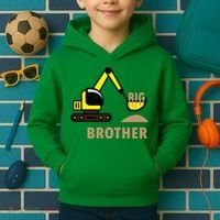 Big Brother Tractor Kids Hoodie thumb 2