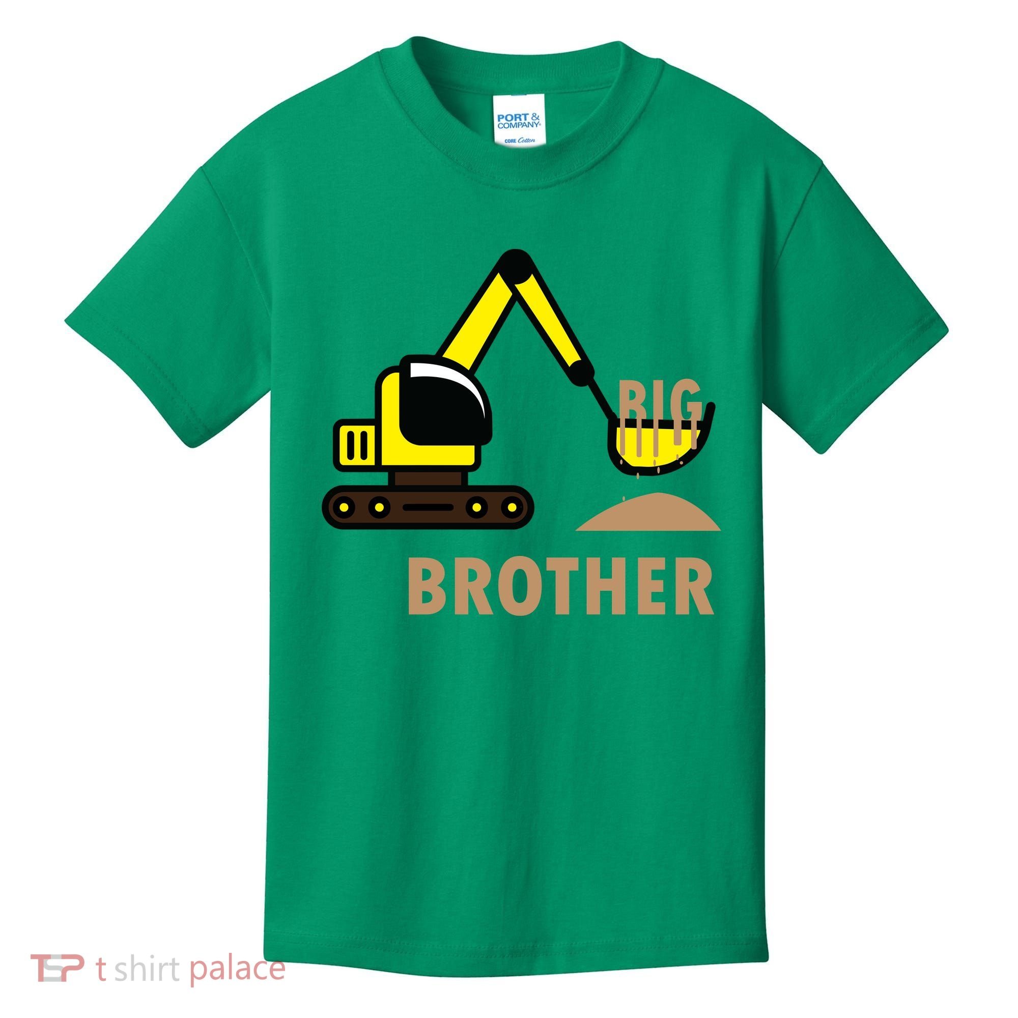 Big Brother Tractor Kids T-Shirt