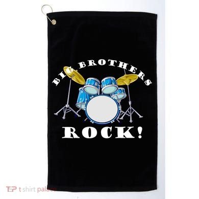 Big Brothers Rock Band Drum Set Golf Towel