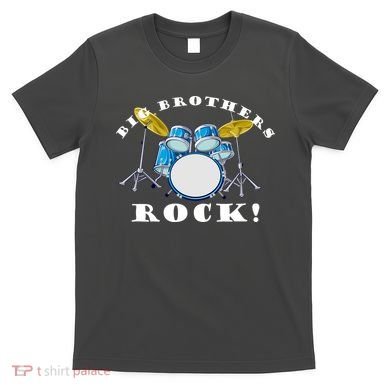 Big Brothers Rock Band Drum Set T-Shirt