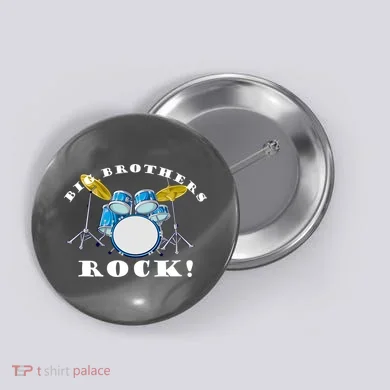 Big Brothers Rock Band Drum Set Button