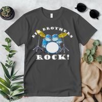 Big Brothers Rock Band Drum Set Premium T-Shirt thumb 2
