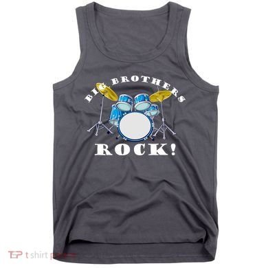 Big Brothers Rock Band Drum Set Tank Top
