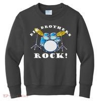Big Brothers Rock Band Drum Set Kids Sweatshirt thumb 0