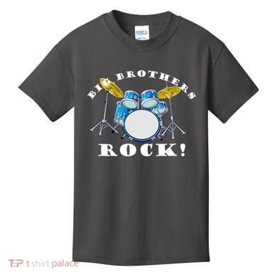 Big Brothers Rock Band Drum Set Kids T-Shirt