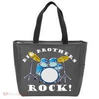 Big Brothers Rock Band Drum Set Tote Bag thumb 0