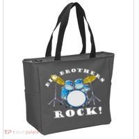 Big Brothers Rock Band Drum Set Tote Bag thumb 2