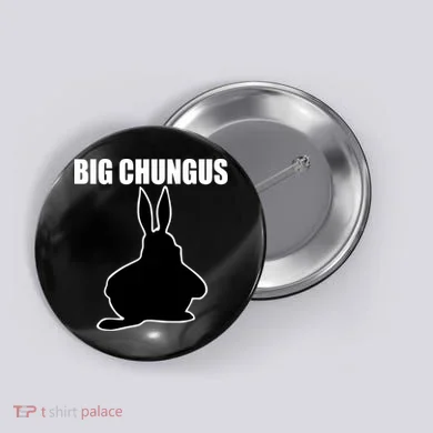 Big Chungus Funny Meme Button