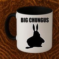 Big Chungus Funny Meme Coffee Mug thumb 2
