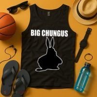 Big Chungus Funny Meme Tank Top thumb 4