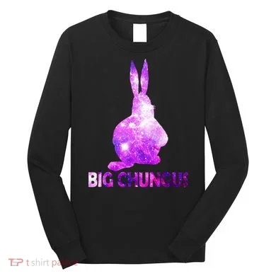 Big Chungus Galaxy Long Sleeve Shirt