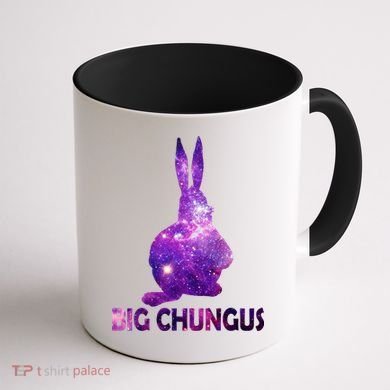 Big Chungus Galaxy Coffee Mug back