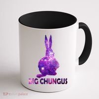 Big Chungus Galaxy Coffee Mug thumb 1