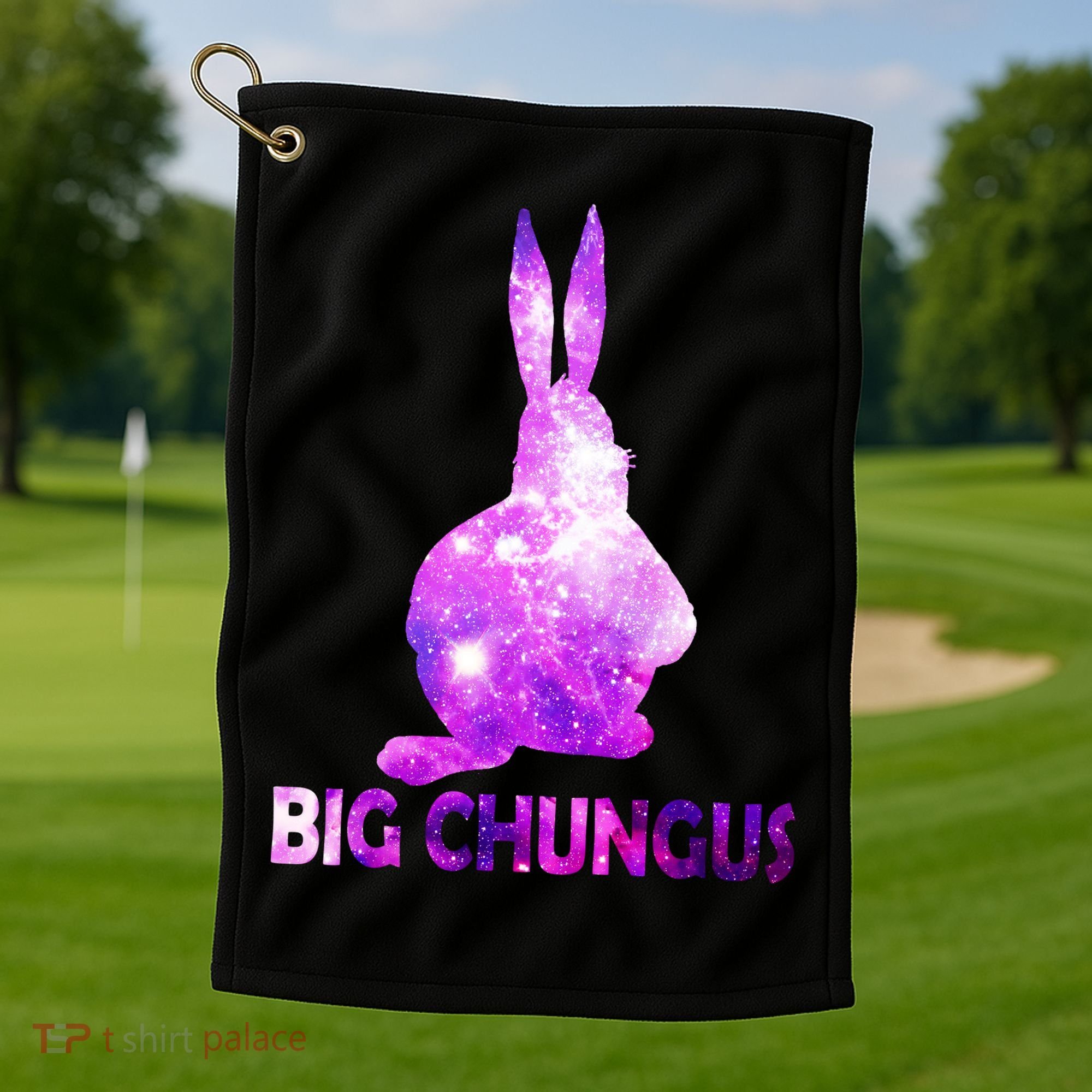 Big Chungus Galaxy Golf Towel