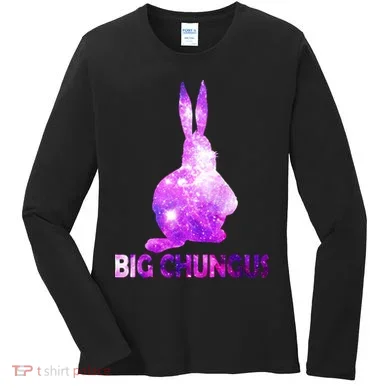 Big Chungus Galaxy Women's Long Sleeve Shirt