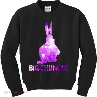Big Chungus Galaxy Kids Sweatshirt