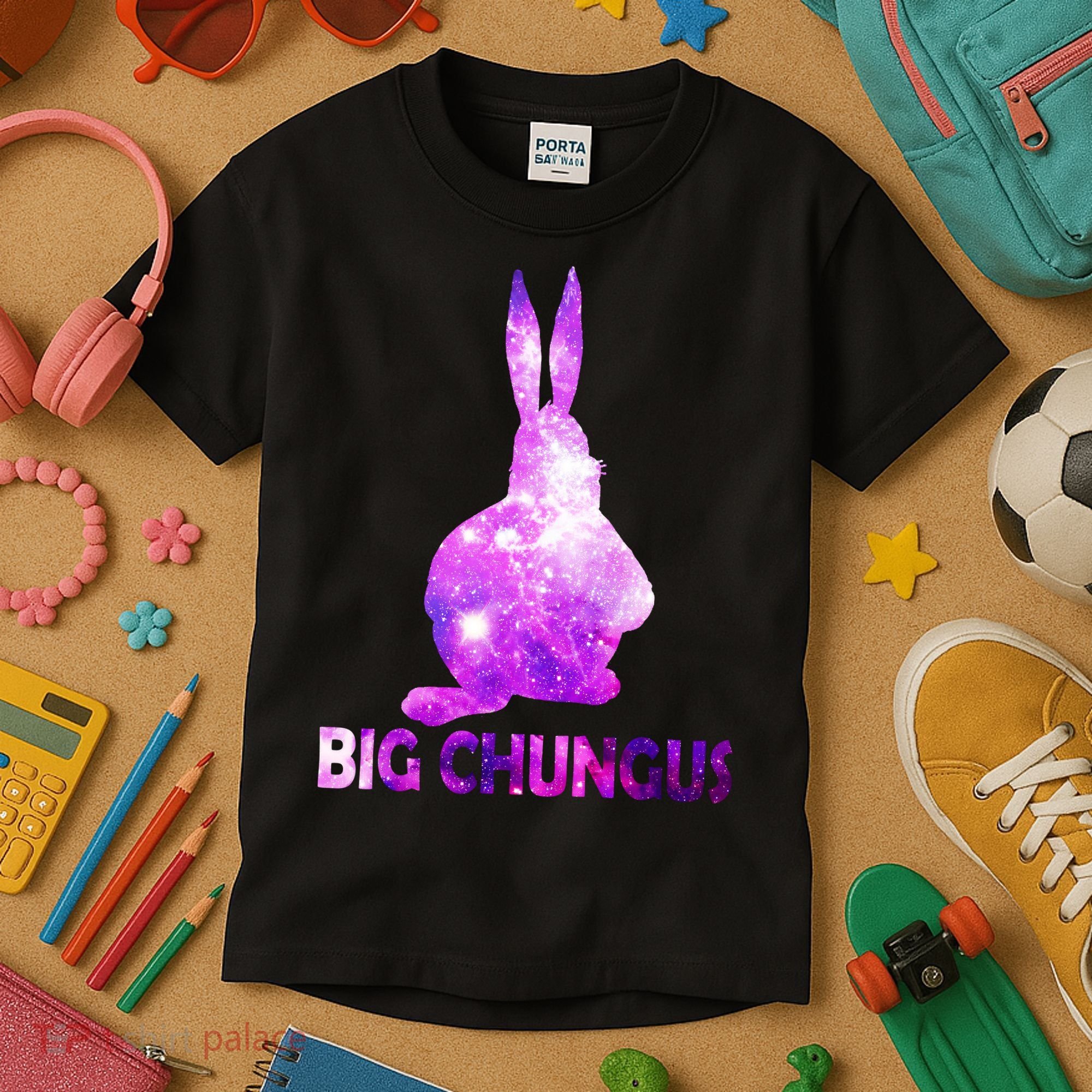 Big Chungus Galaxy Kids T-Shirt