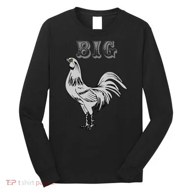 Big Cock Rooster Long Sleeve Shirt