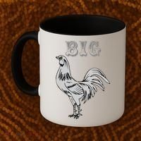 Big Cock Rooster Coffee Mug thumb 2