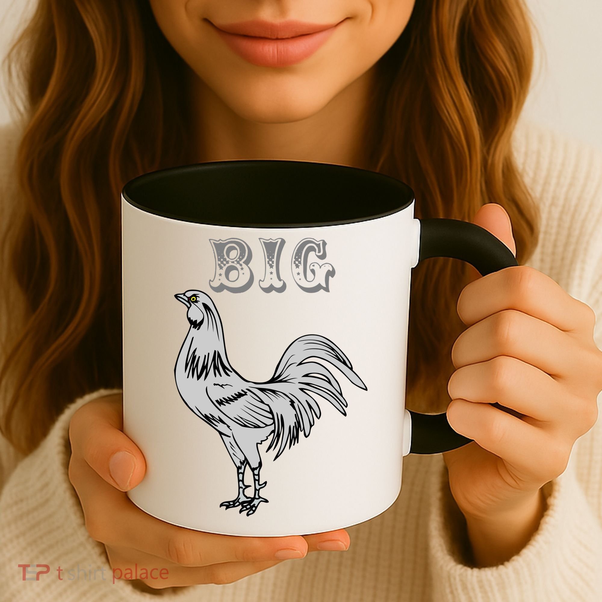 Big Cock Rooster Coffee Mug