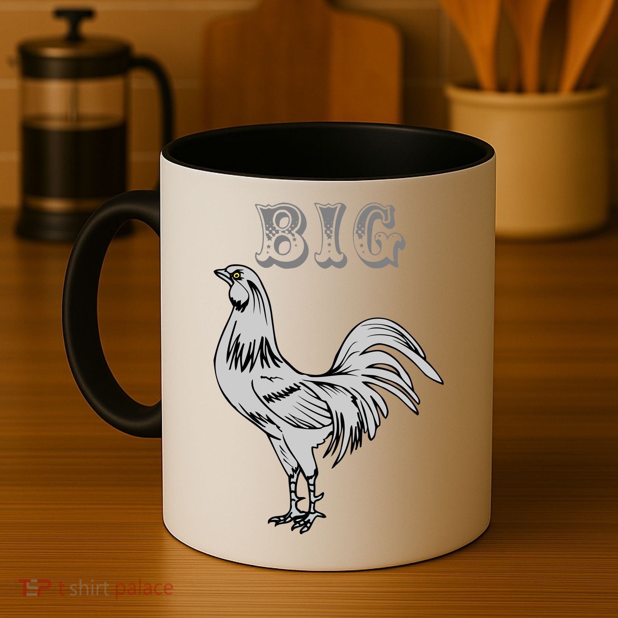 Big Cock Rooster Coffee Mug