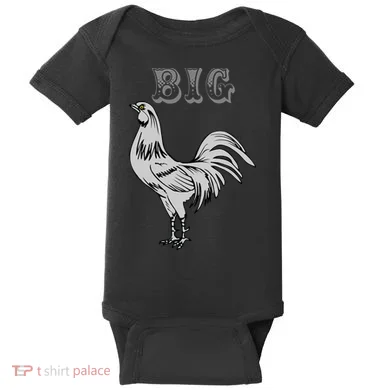Big Cock Rooster Baby Bodysuit