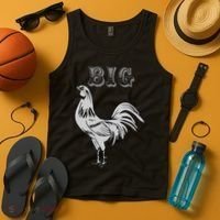 Big Cock Rooster Tank Top thumb 4