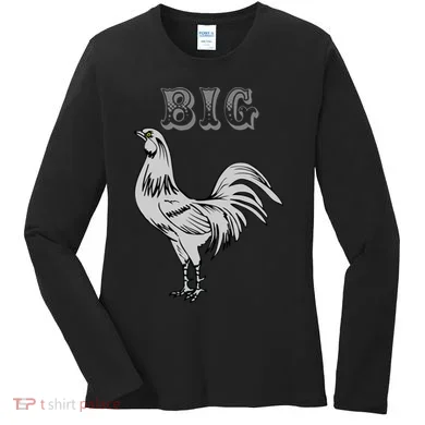 Big Cock Rooster Women's Long Sleeve Shirt