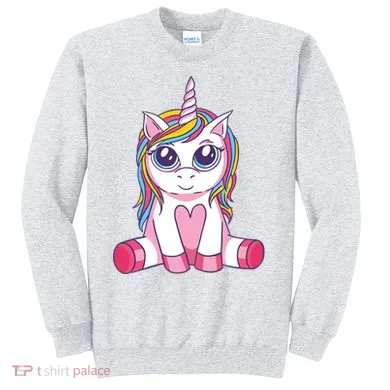 Big Eyed Unicorn Sweatshirt