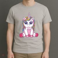 Big Eyed Unicorn T-Shirt thumb 3