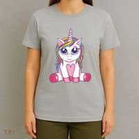 Big Eyed Unicorn T-Shirt thumb 4