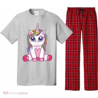 Big Eyed Unicorn Pajama Set
