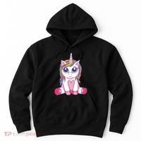 Big Eyed Unicorn Hoodie thumb 0