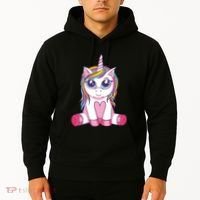 Big Eyed Unicorn Hoodie thumb 2