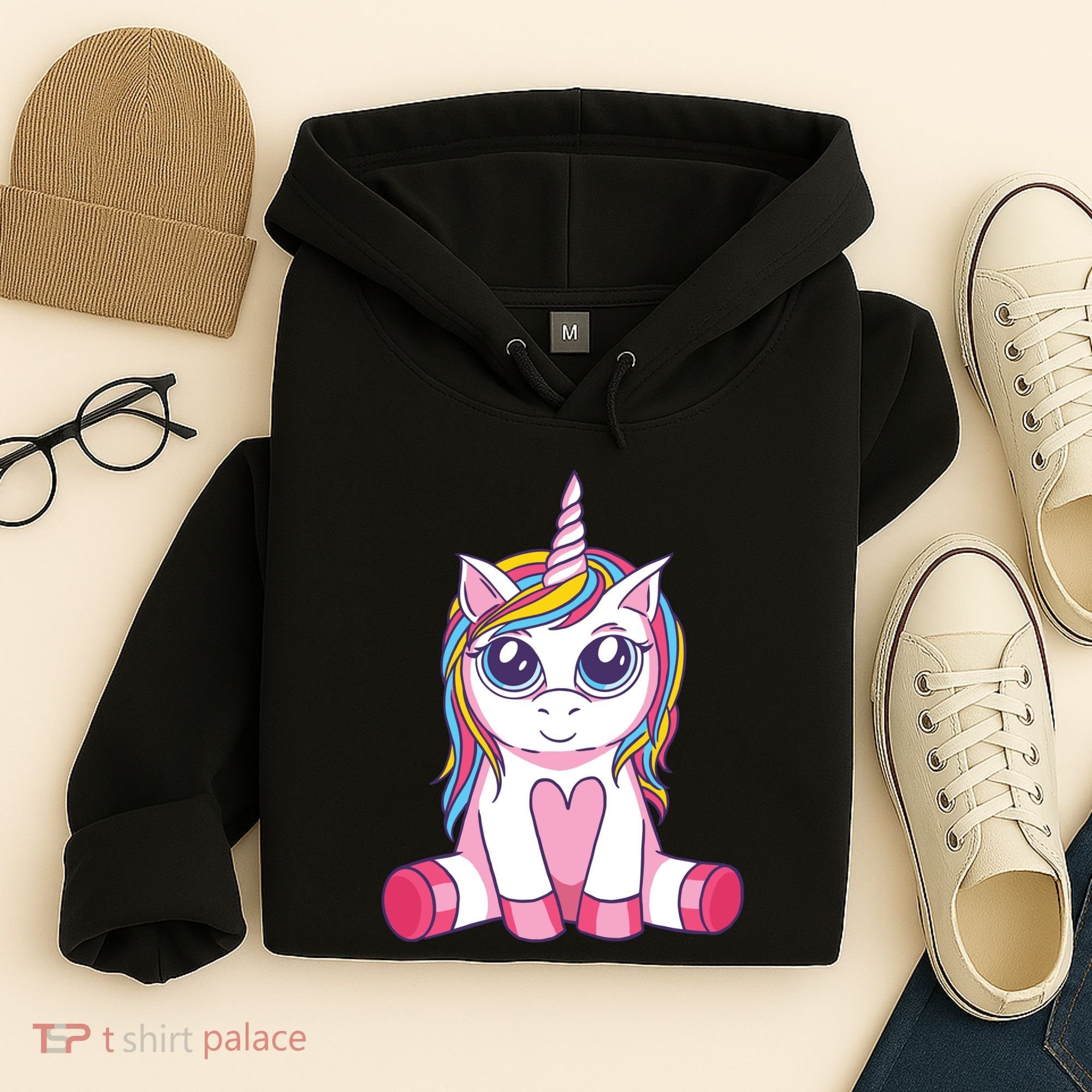 Big Eyed Unicorn Hoodie